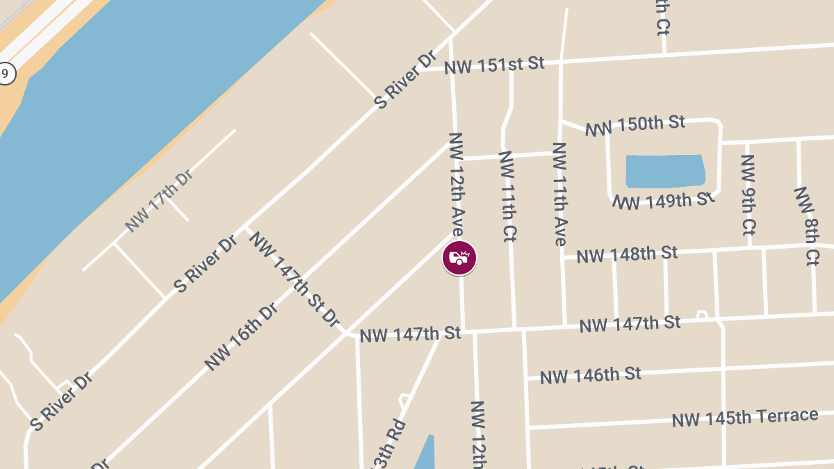 Police Officer Injured in Traffic Collision Near NW 12th Ave