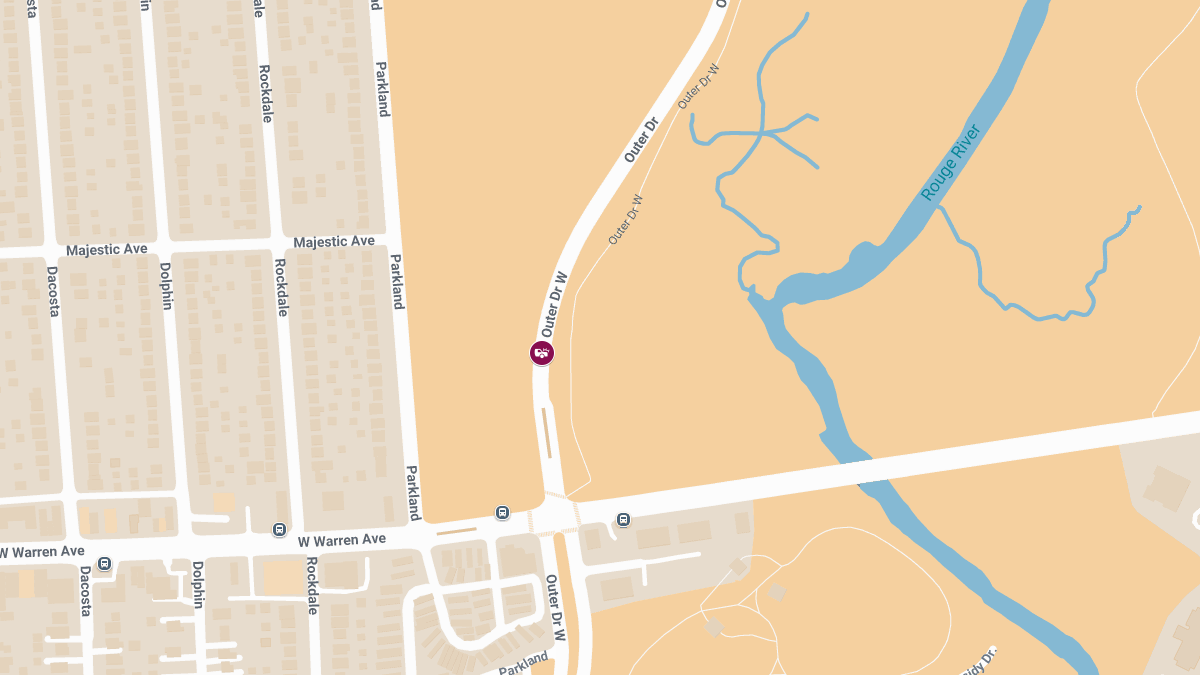 Rollover Collision With Injuries Near West Outer Drive