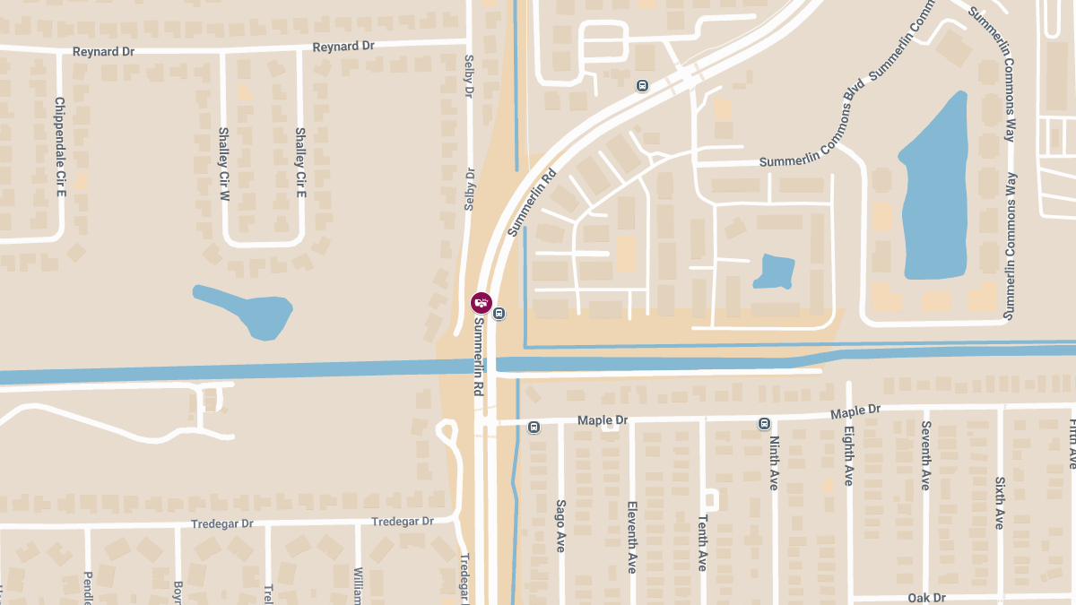 Rollover Crash on Summerlin Rd near Maple Dr Leaves 3 Injured