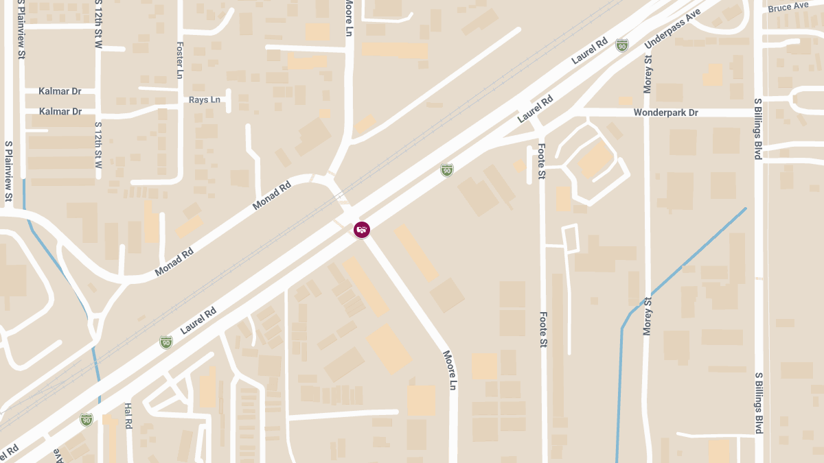 Rollover Crash with Injuries at Moore Ln & Laurel Rd