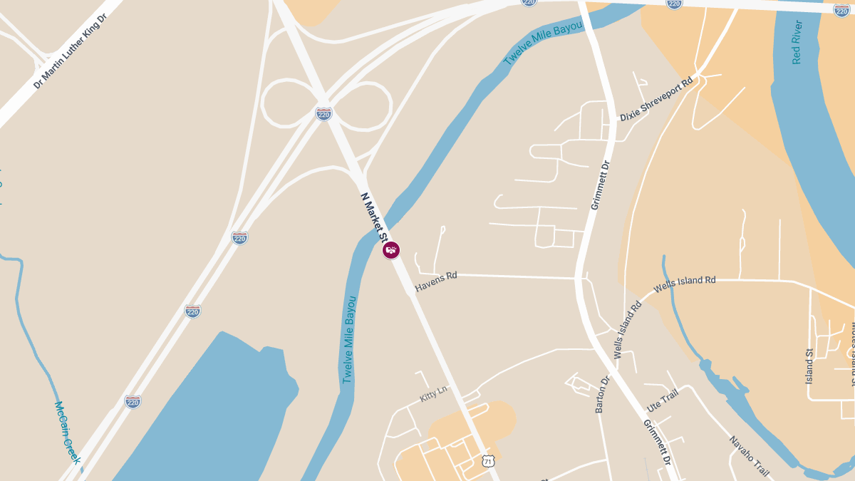 Rollover Crash with Injuries on N Market St near Nelson St