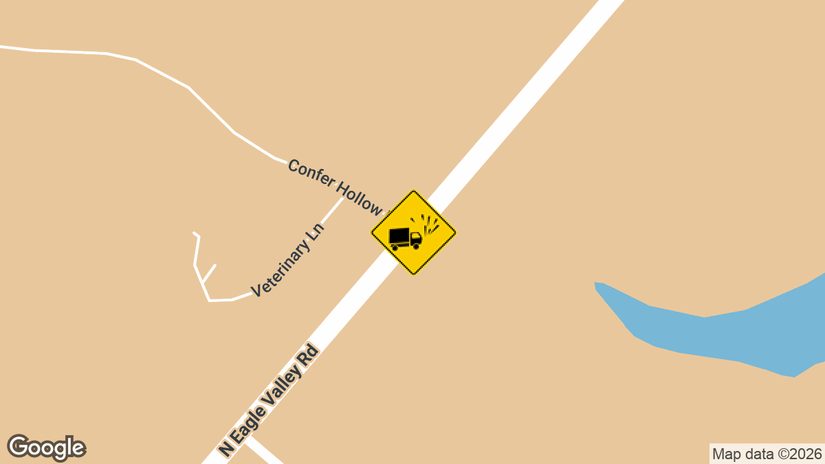 Route 150 near North Eagle Valley Road