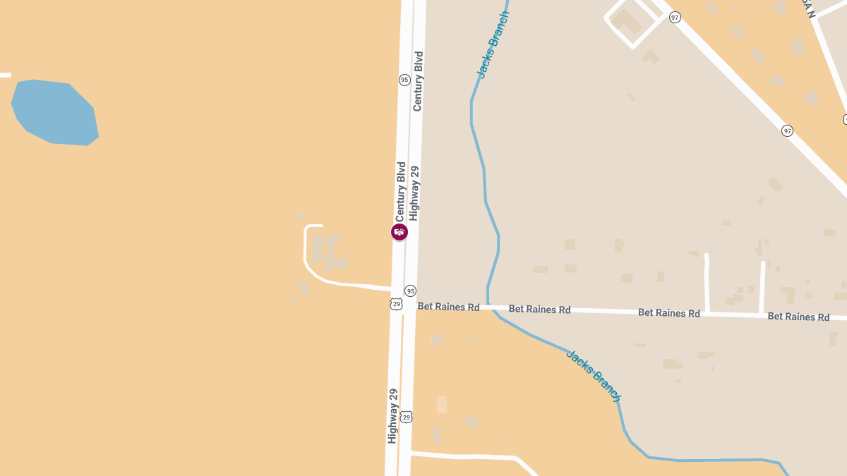 SUV Crash With Injuries on Century Blvd