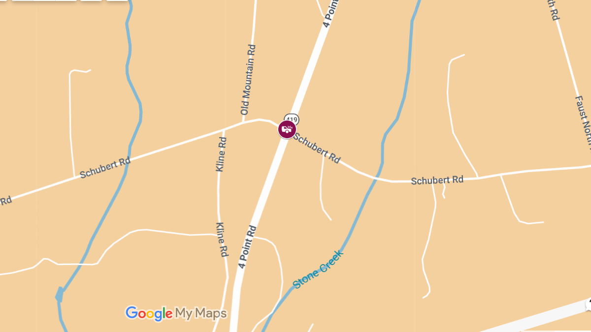 Schubert Rd & 4 Point Rd