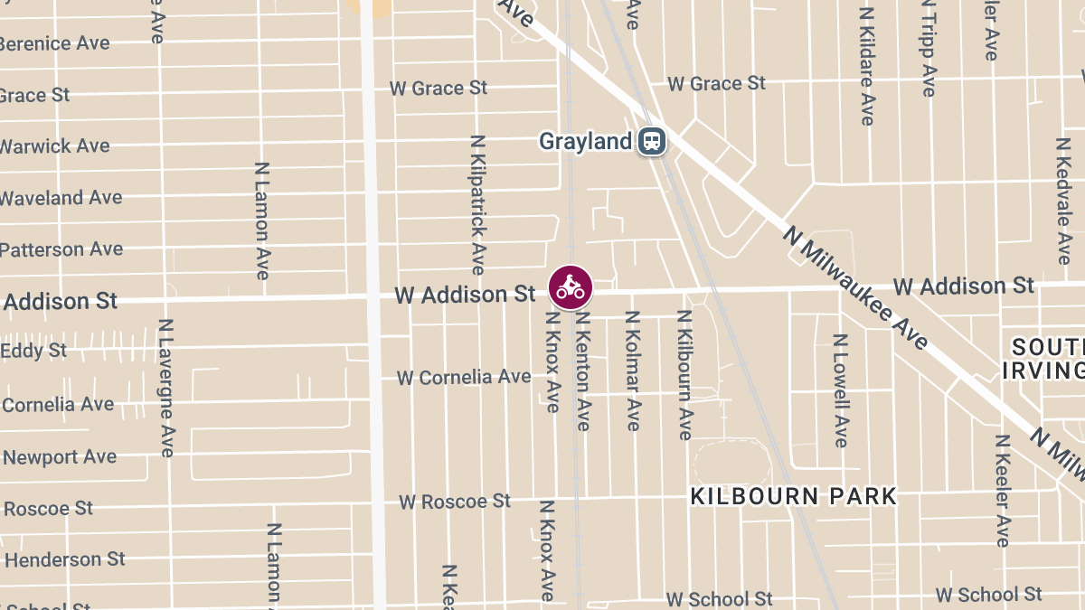Scooter Rider Injured on W Addison St