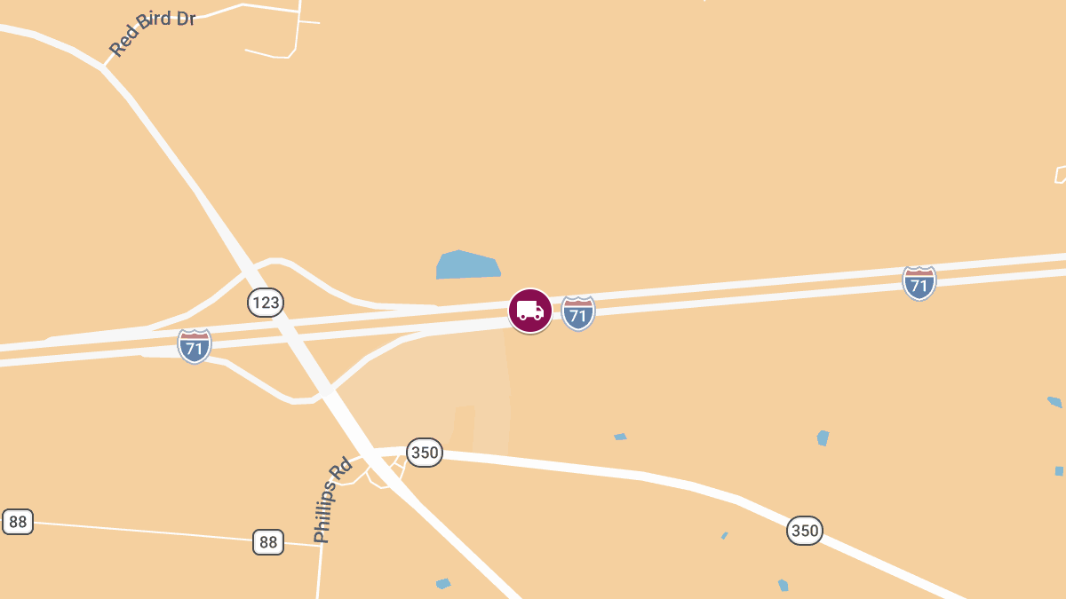 Semi Driver Injured in Crash on I-71 Near SR 123