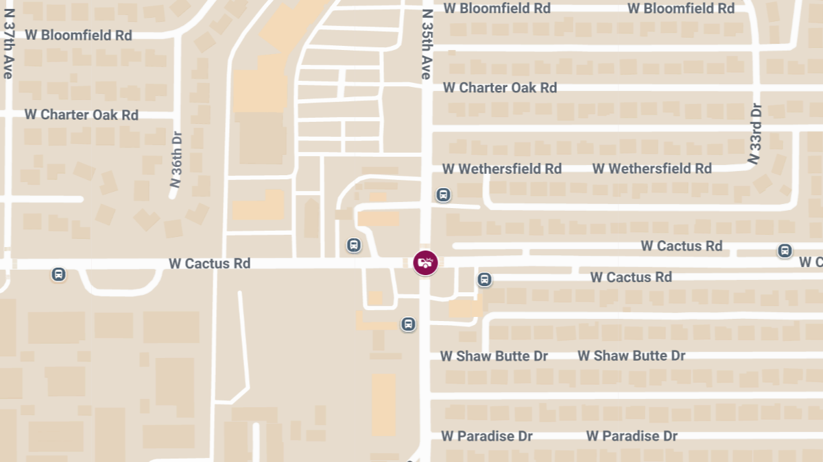 Several Hospitalized in 3-Car Crash at 35th Ave & Cactus Rd