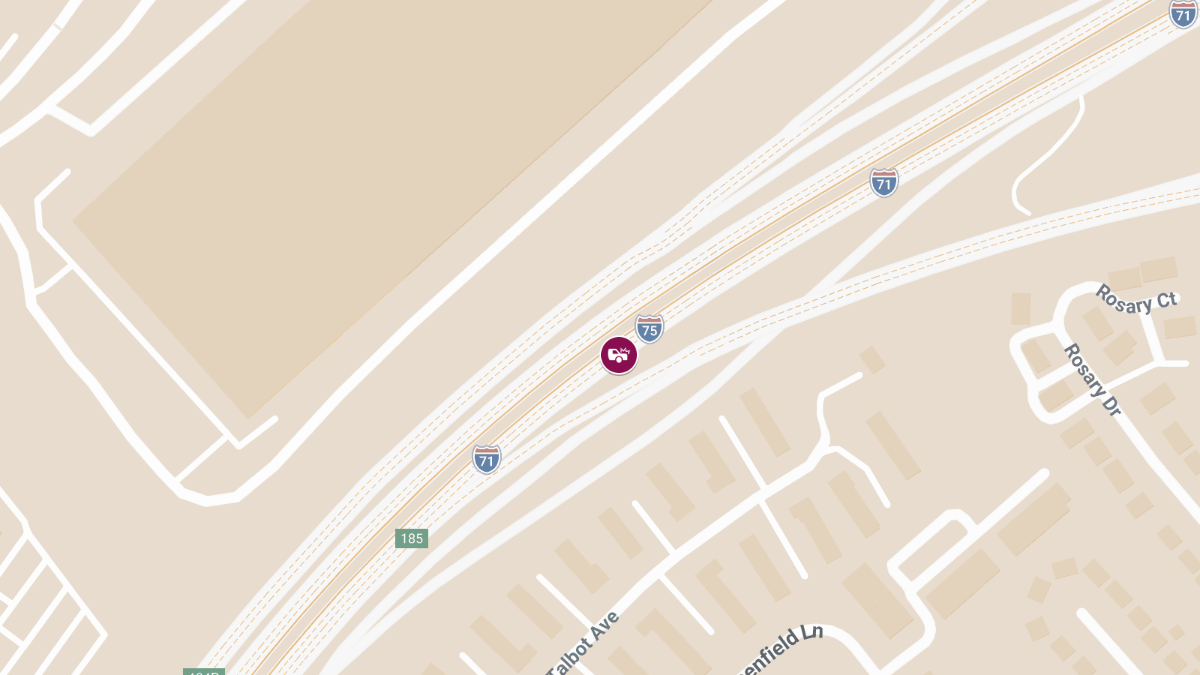 Six Hospitalized in Multi-Vehicle Crash on I-75 Near Exit 184