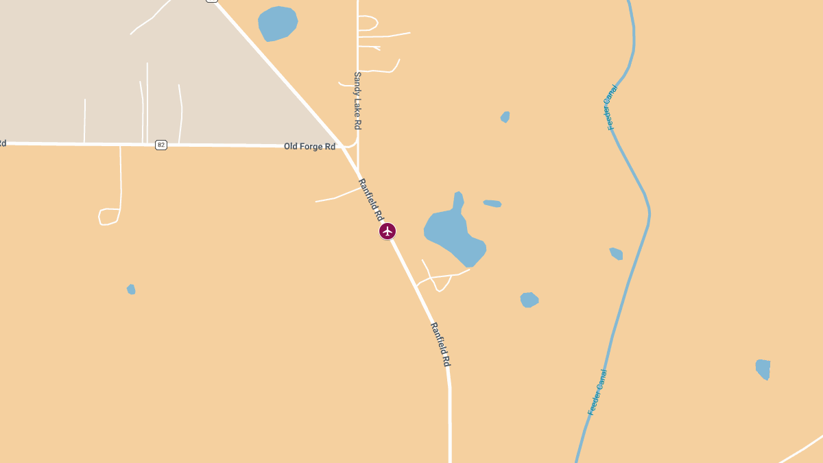 Small Plane Crash Leaves Two Injured Near Ranfield Rd