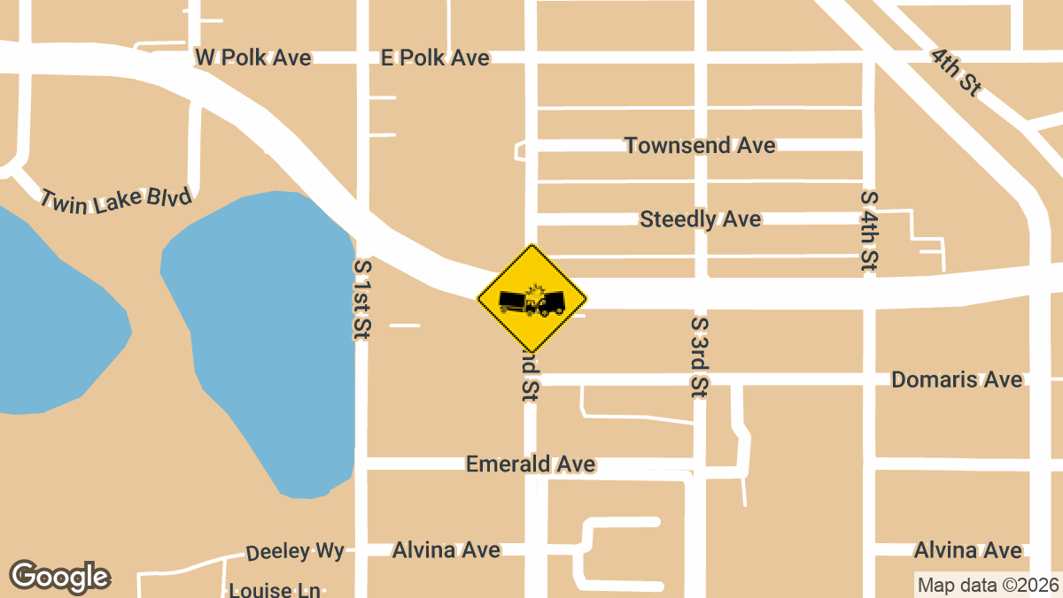 State Road 60 West at West Lake Wales Road North