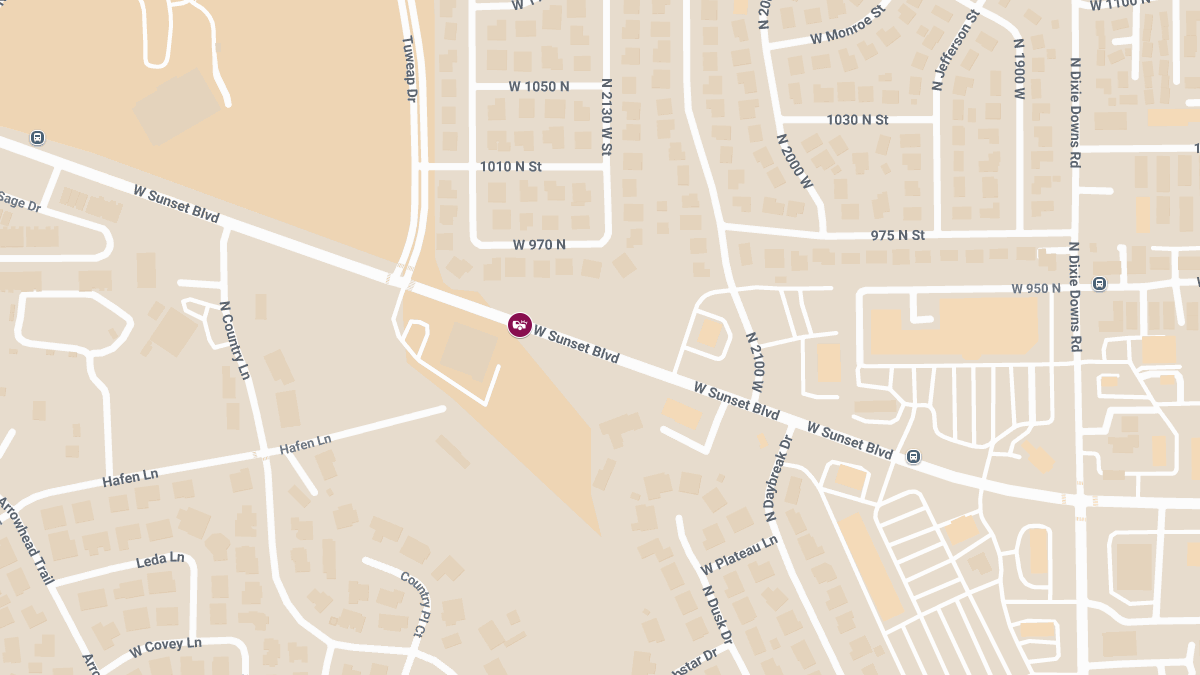 T-Bone Accident With Injuries on 2101 W Sunset Blvd