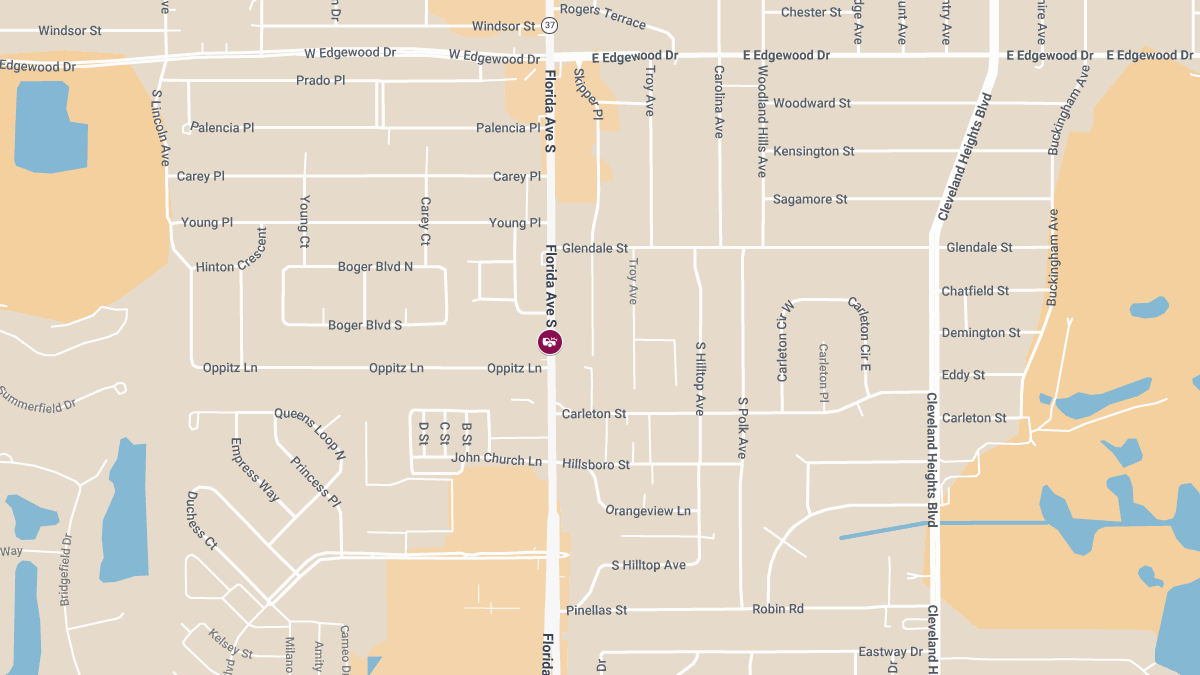 Teen Injured in Crash on Florida Ave S