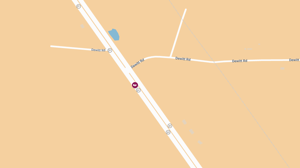 Three Hospitalized After Crash on Hwy 21 Near Dewitt Rd