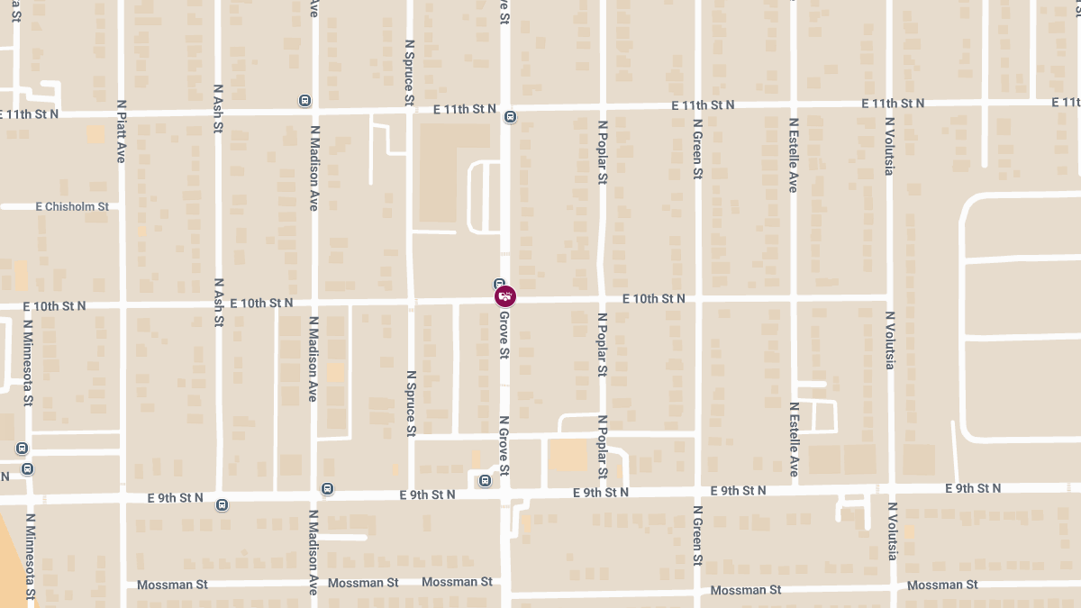 Three Injured in Crash at 10th St & Grove