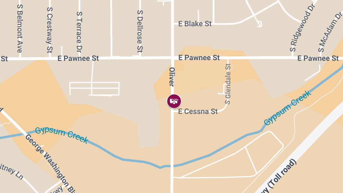 Three-Injury Crash at Oliver St & Cessna