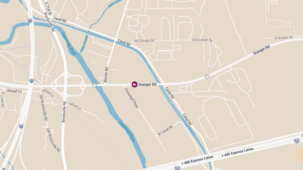 Three-Vehicle Collision With Injuries Near Granger Rd