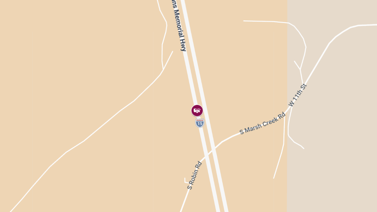 Three-Vehicle Crash on I-15 Near City Limits