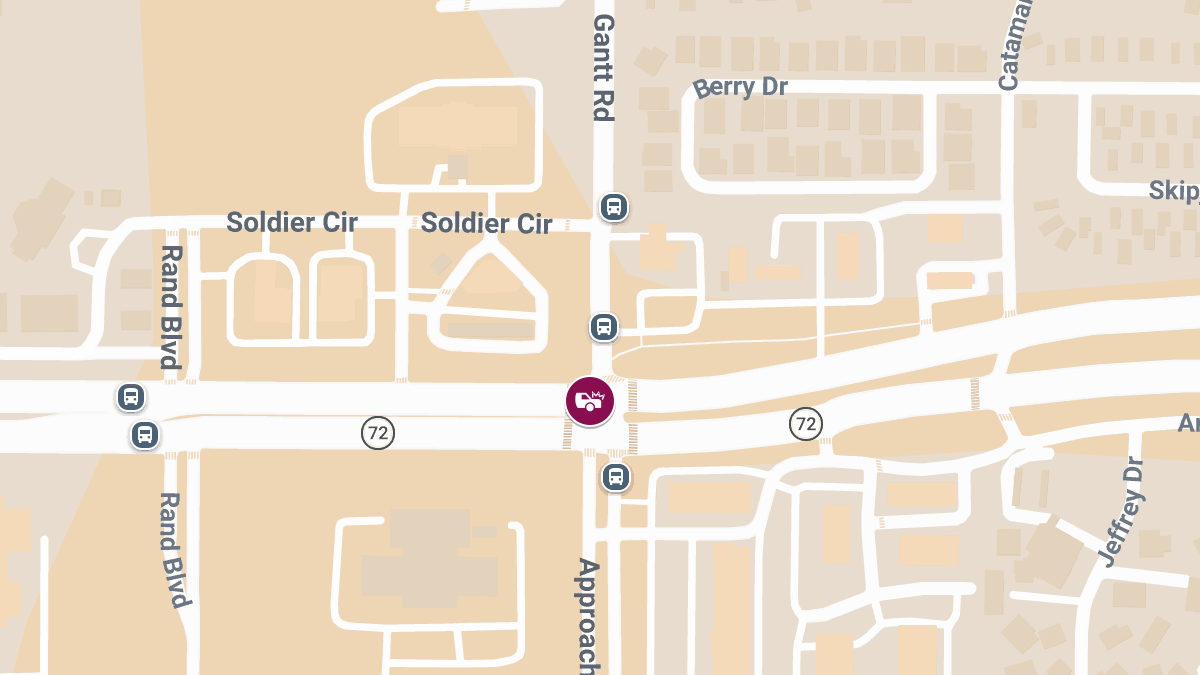 Traffic Accident Results in Injuries at Clark Rd & Gantt Rd