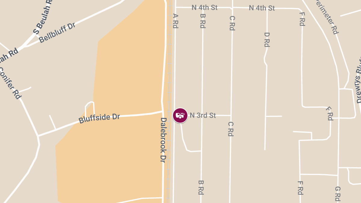 Traffic Accident Results in Injuries at N 3rd St