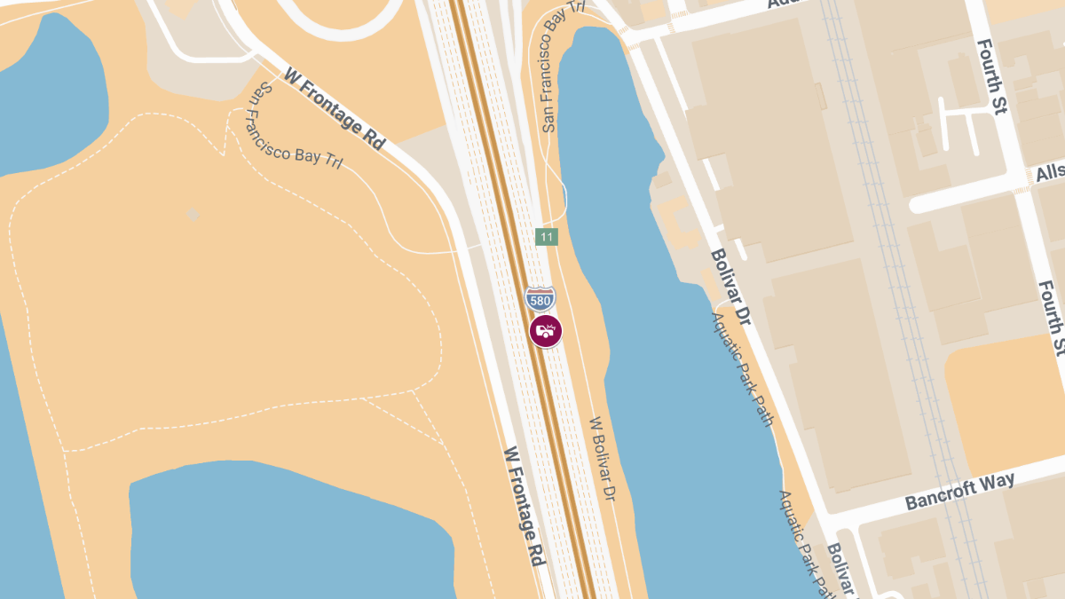 Traffic Accident Results in Injuries on I-80 Fwy