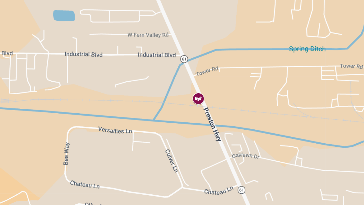 Traffic Accident Results in Injuries on Preston Hwy