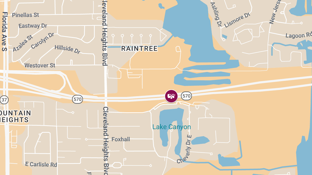 Traffic Accident Results in Injuries on SR-570 WB