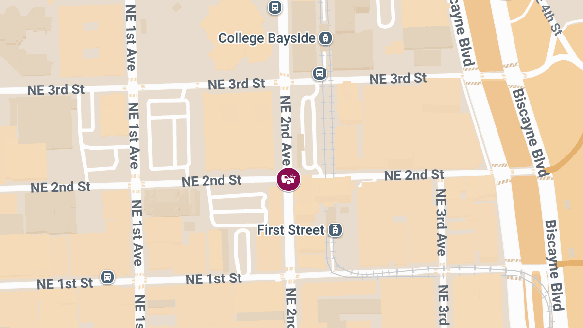 Traffic Accident With Injuries at NE 2nd Ave & NE 2nd St