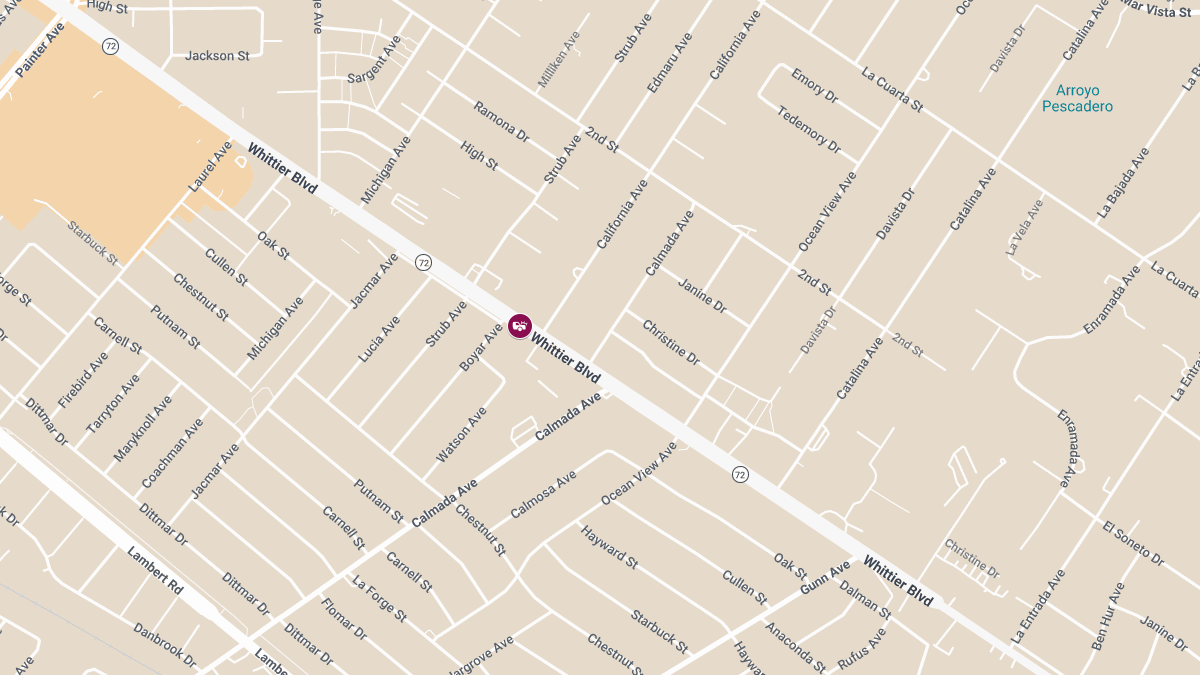 Traffic Accident With Injuries at Whittier Blvd