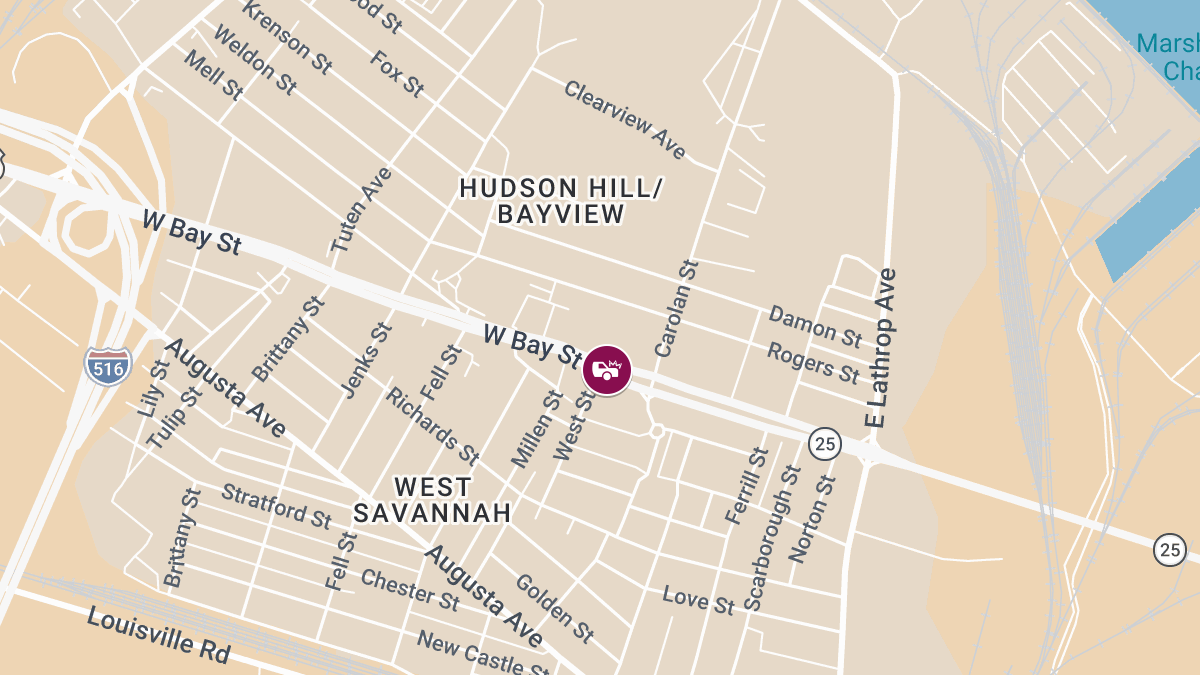 Traffic Accident With Injury Near West Bay St