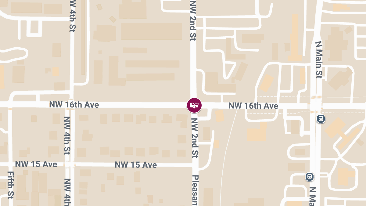 Traffic Accident With Injury Reported at NW 16th Ave & NW 2nd St