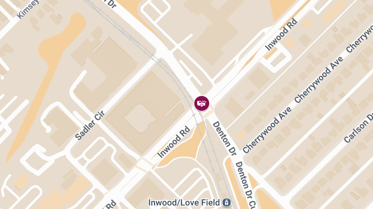 Traffic Accident at Denton Dr & Inwood Rd Causes Injuries