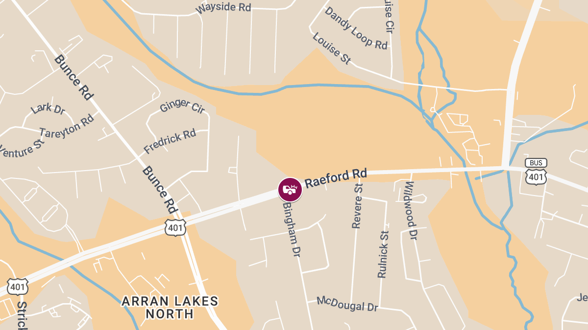 Traffic Accident on Raeford Rd Results in Injuries