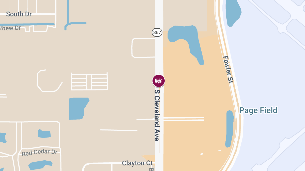 Traffic Collision With Injuries Reported Near S Cleveland Ave