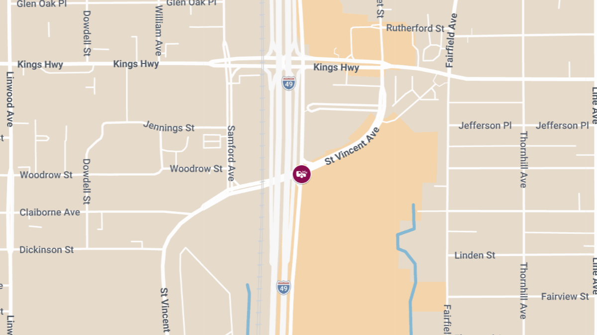 Traffic Collision With Injuries at Southern Ave & St Vincent Ave