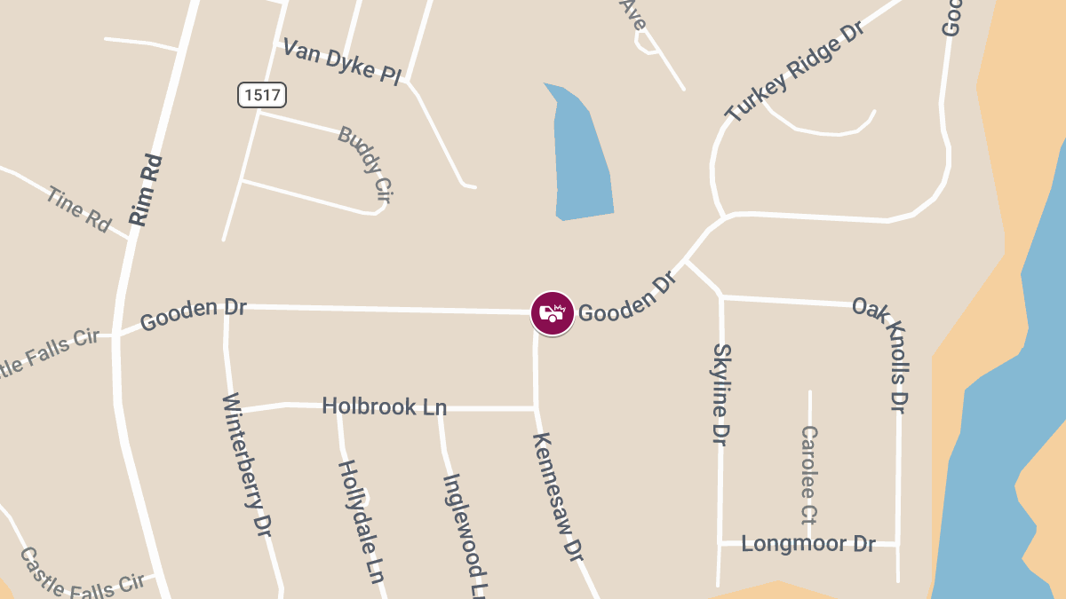 Traffic Collision With Injury Reported Near Gooden Dr