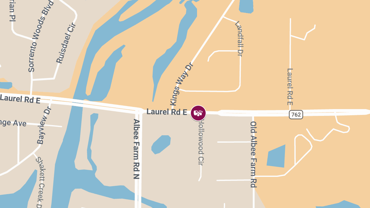 Traffic Crash Results in Injuries at Laurel Rd E