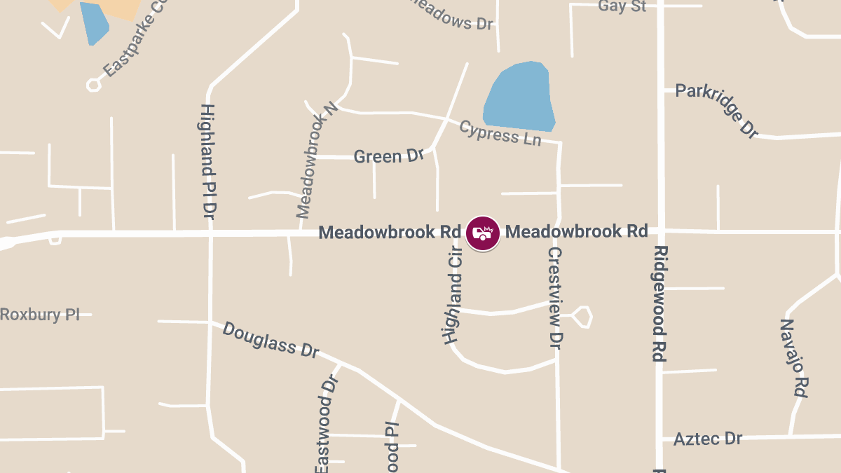 Traffic Crash With Injuries Near Meadowbrook Rd