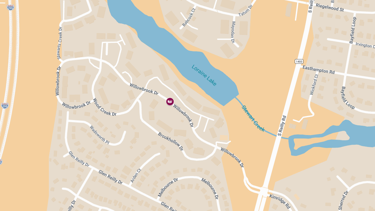 Traffic Crash With Injuries Reported at S Raleigh Rd & Willowbrook Dr