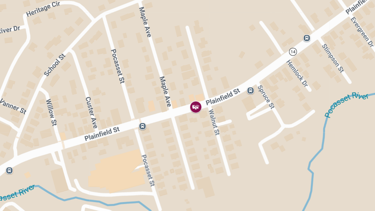 Traffic Crash with Injuries on Plainfield St