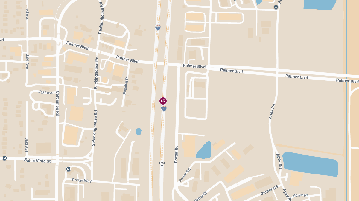 Traffic Crash with Injury at 211000 N I-75