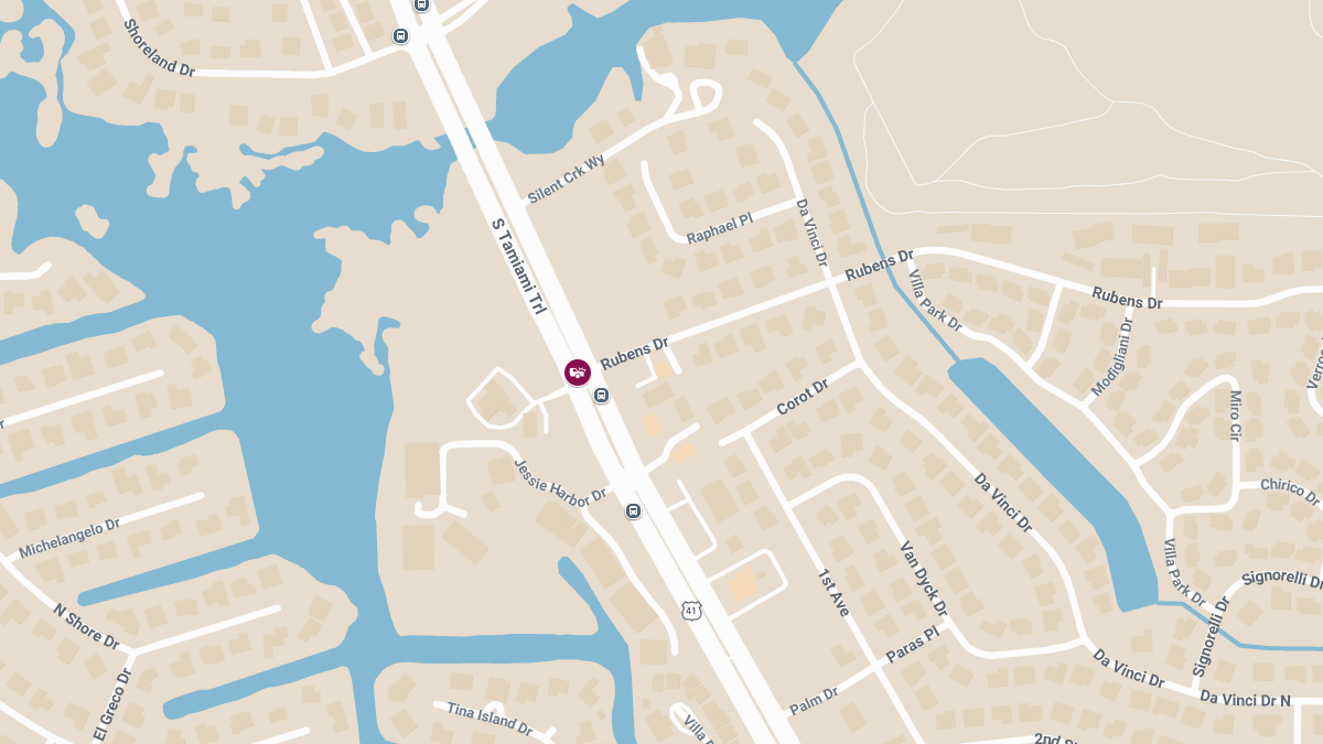 Traffic Crash with Injury at Rubens Dr & S Tamiami Trl
