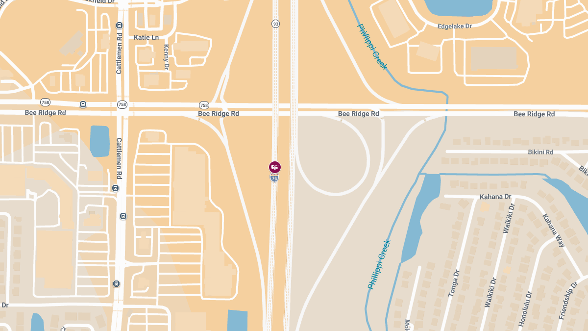 Traffic Crash with Injury at S I-75 MM 188000