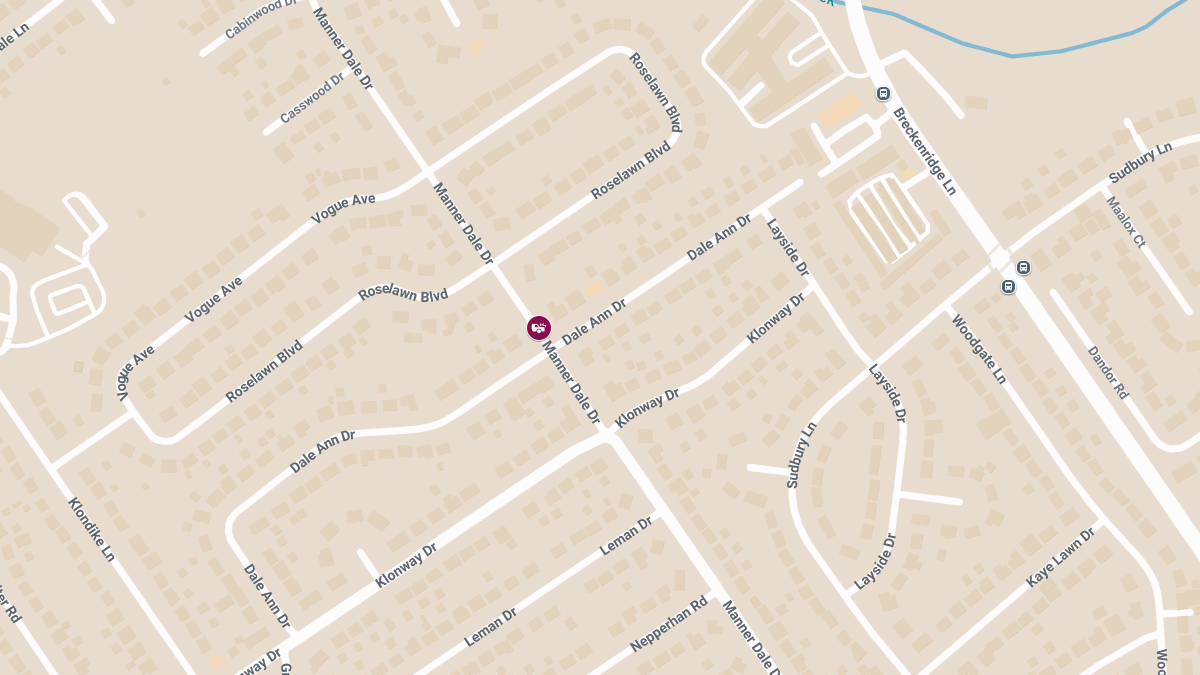 Traffic Crash with Injury on Manor Dale Dr & Dale Ann Dr