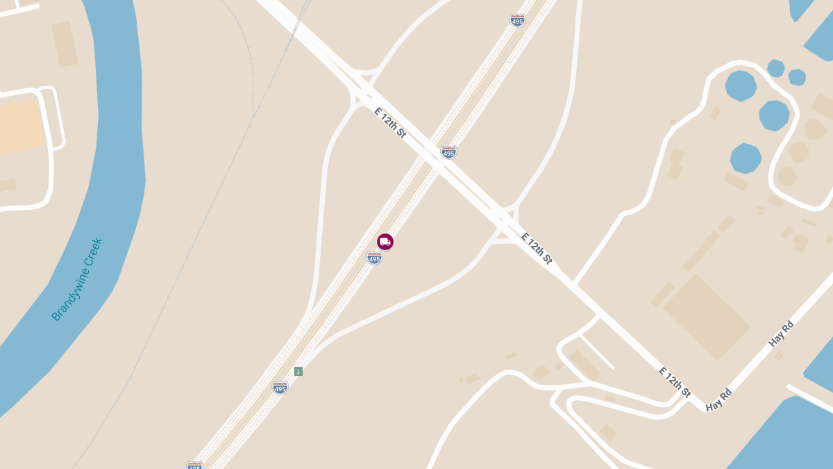 Truck Driver Injured in I-495 Crash With Car