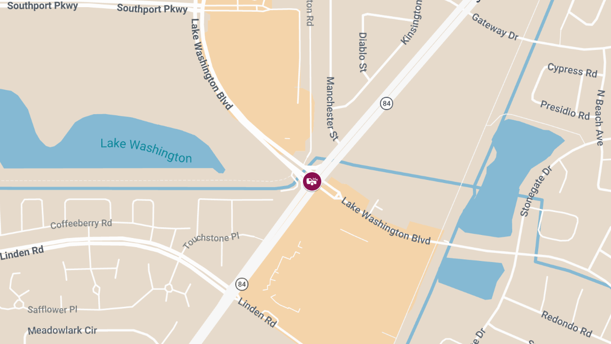 Two-Car Accident With Injuries at Jefferson & Lake Washington