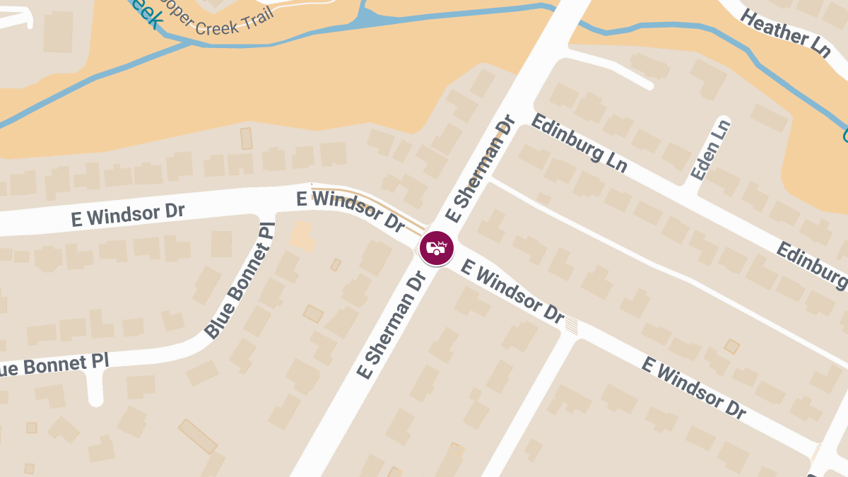 Two-Car Collision at Sherman Dr & Windsor Dr Causes Injuries