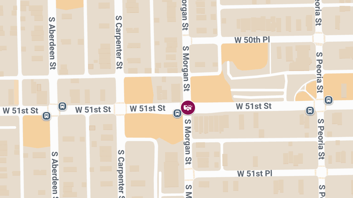 Two-Car Collision with Injuries at 51st St & Morgan St