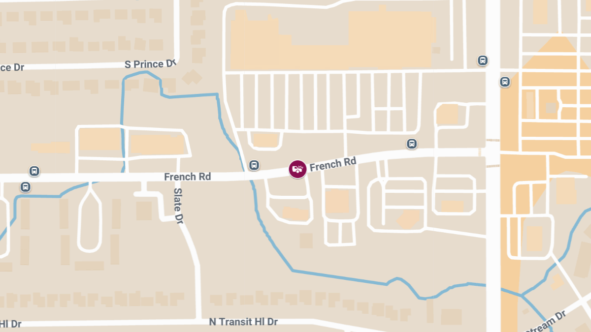 Two-Car Collision with Injuries on 1840 N French Rd