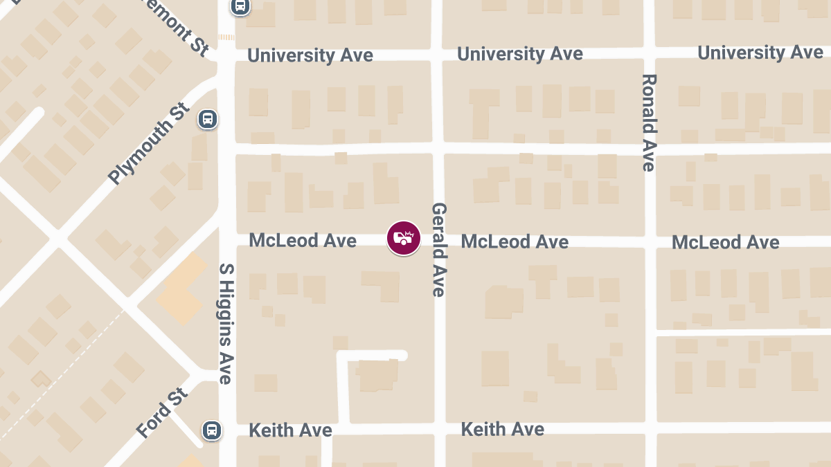 Two-Car Crash With Injuries at Gerald Ave & McLeod Ave