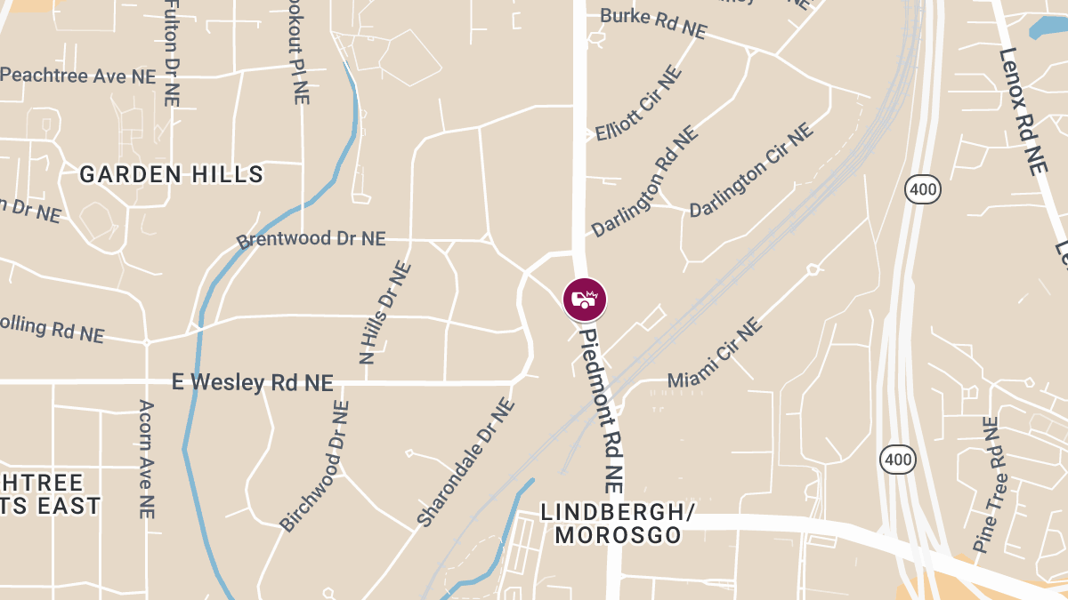 Two-Car Crash With Injury Near Piedmont Road
